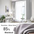 Rental-Ready Blackout Curtains — Reversible Same-Colour Drapes