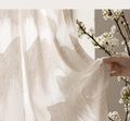French cotton-linen vertical-stripe sheer curtains — Decoee Australia made-to-measure