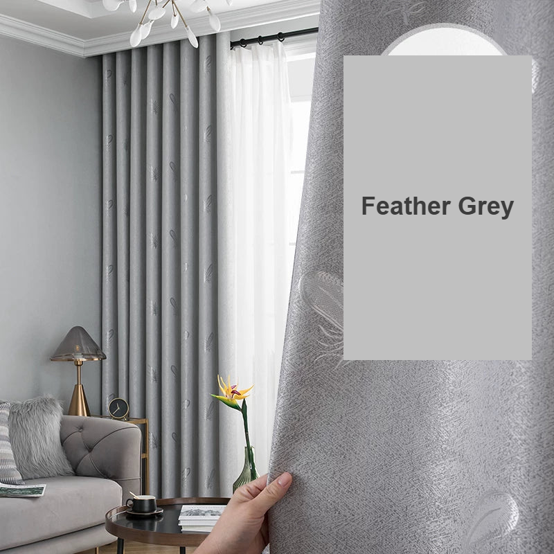 Diamond Feather Grey pattern