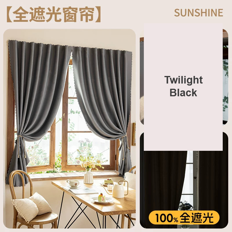 Twilight Black velcro 100% blackout no-drill rental panel — Decoee Australia ready-to-order