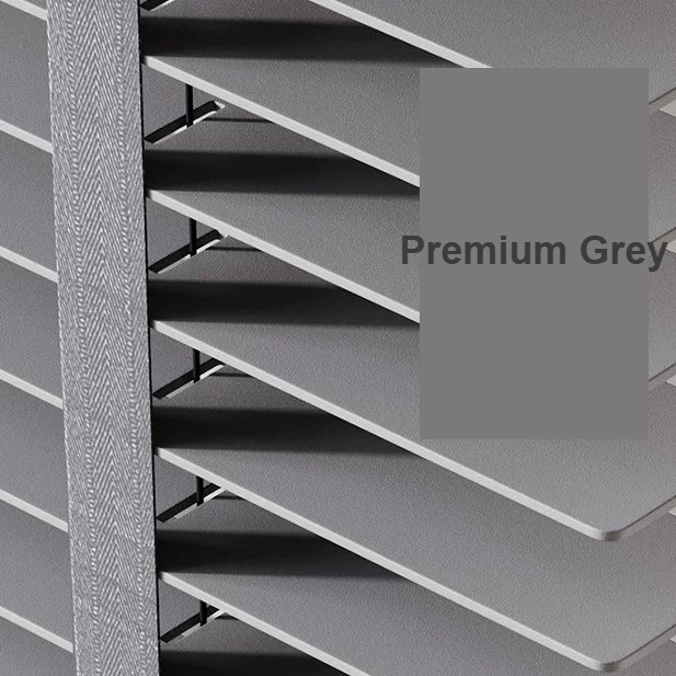 Premium Grey waterproof Venetian blinds for bathroom — Decoee Australia
